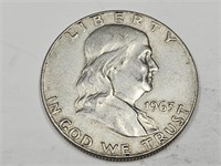 1963 D Silver Half Dollar Coin