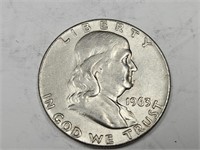 1963 Silver Half Dollar Coin