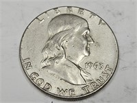 1963 Silver Half Dollar Coin
