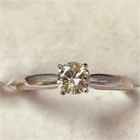 $3110 18K  Diamond (0.4Ct,I2,L) Ring
