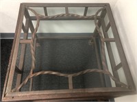 Metal corner table - indoor or outdoor