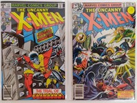Uncanny X-Men #119 & 122 Marvel Comics