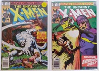 Marvel Uncanny X-Men #140 & #142 Comics