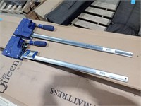 (2) 24" Irwin Parallel Bar Clamps