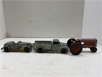 HUBLEY TRACTOR, CAR & TRUCK TOYS