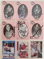 Hockey Cards w/ Signatures