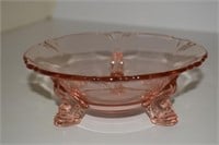 Heisey Empress Pink Depression Glass Footed