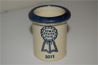 2011 J Leckband Stoneware Pottery Iowa State Fair