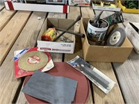Sanding sheets, Grinder Discs, and Other Stuff