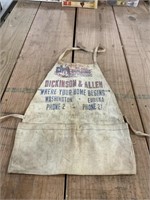 Vintage Dickinson & Allen Nail Apron Eureka