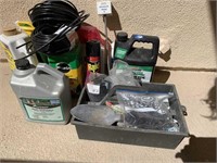 BIG LOT OF YARD AND GARDEN SUPPLY ITEMS