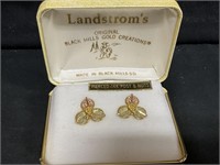 Black Hills Gold Post Earrings