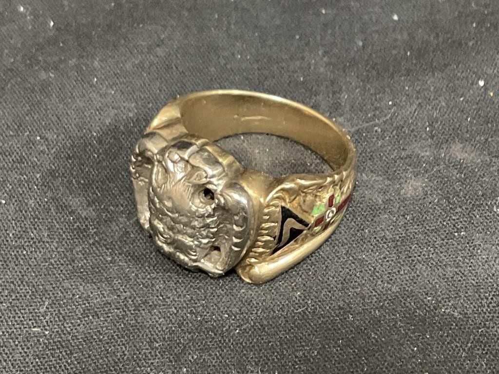 10k Gold Masonic Ring