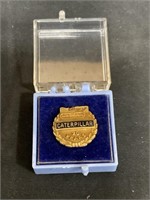 CAT 20 Year 14k Gold Pin