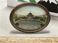 1904 Worlds Fair Reverse Painting