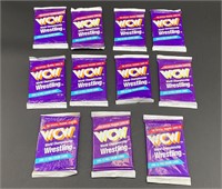 11 Sealed Packs 1991 WCW Wrestling Collector Cards