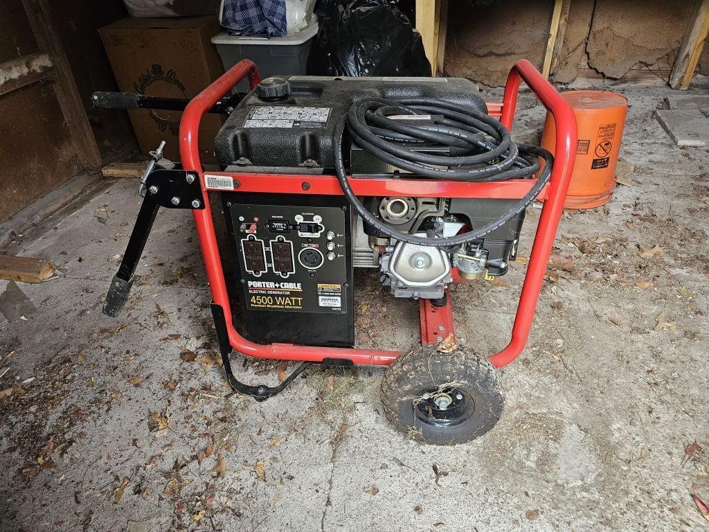 Porter Cable 4500 Watt Generator