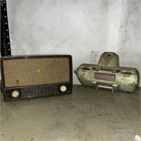 Pair of Vintage Radios 1 is Pillow Speaker Radio