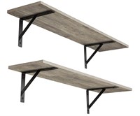 DINZI LVJ  23.6" x 7.9 x 6" Floating Shelves for W