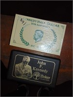 (2) JFK Collector Pocket Knives