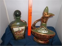 2 Vtg Jim Beam Decanters