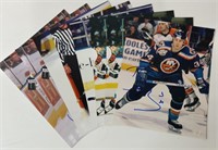 Signed 8.5" x 10" Photographs of NHL Players