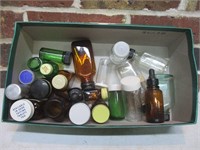 Lot of Vintage Medicine & Other Small Bottles