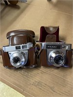 Vintage Kodak Retinette 1A and Zeus’s ikon tenax