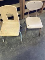 2 Retro Children’s Chairs