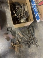 Cast iron antique tools