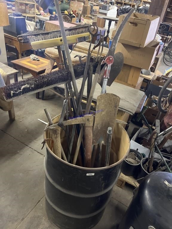 50g drum and yard / shop  tools