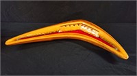Vintage boomerang ashtray