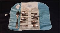 A&J Plaut sterling silver 6 spoons