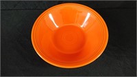 Fiestaware radioactive red orange serving bowl