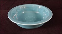 Fiestaware vintage Turquoise serving bowl