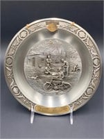 Harley “The Birth Of A Legend” Pewter Plate