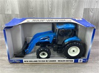 New Holland TS135A W/Loader, Dealer Edition, Ertl