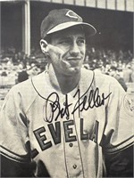 Bob Feller Hall of Fame autograph