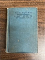 1920 vintage book