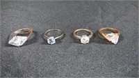 4 Ladies' Rings