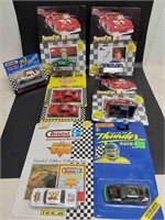 8 Matchbox  Cars and Nascar Cards included