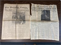 1921-1924 newspapers