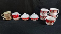 Campbell's Soup Mugs and Bowls