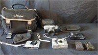 Misc cameras and batteries