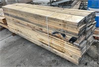 57 Pieces 2" x 10" x 8FT. Spruce Lumber.  #LOC: