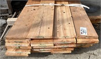 29 Pieces 1" x 6" x 10FT. Spruce Lumber.  #LOC: