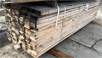 98 Pieces 2" x 4" x 8FT. Spruce Lumber.  #LOC: