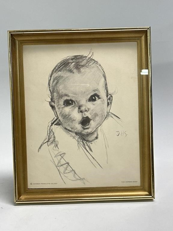 1931 Gerber Products The Gerber Baby 12” x 9”