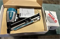 Makita 28° Air Nailer and New Box of Nails