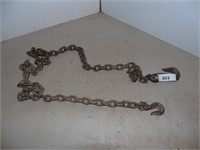 3" Chain with Hooks  - 7' in length